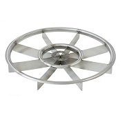 Pizza Cutter, 16", 8-Slice, with Sharpener