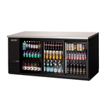 Everest Back Bar Refrigerator, 3-section, 89"