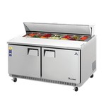 Everest Sandwich Prep Table, 2-Section