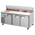 Everest Sandwich Prep Table, 3-Section