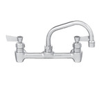 Fisher Faucet, 8" Backsplash Mount, 12" Swing Spout