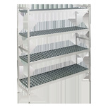 Fermod Starter Shelving Unit, 4-tier, 71"H, 35"W x 22"D