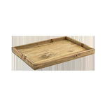 Front Of The House Rustic Wood Tray, 13" x 19"
