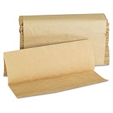 Multi-Fold Paper Towels, 1-Ply, Natural, 9.2 X 9.4 (case of 4000)