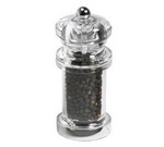 Gessner Product Salt Pepper Mill 5.5", Arcylic Clear