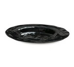 G.E.T. Platter, 21" x 15", oval, Black