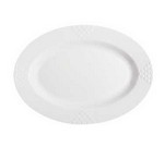 G.E.T. Platter, oval, white