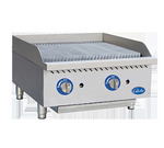 Globe Countertop Charbroiler, Gas, 24" Wide