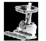 Globe Meat Grinder Assembly, #12, 3/16" Plate