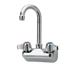 Krowne Faucet, 3.5" gooseneck spout, splash mounted