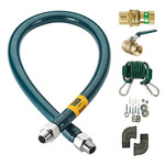 Krowne Gas Connection Kit, 3/4" x 36", Quick Disconnect