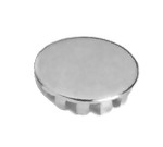 Metro Shelf Collar Plug (Hole Plug), chrome plated