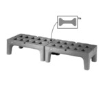 Metro Dunnage Rack, 22" x 36" x 12"H, Poly
