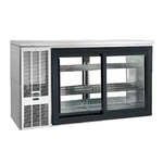 Perlick Refrigerated Back Bar Cabinet, 2-Section, Pass-Thru