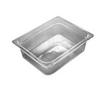 Rubbermaid Hot Food Pan, 1/6 x 2-1/2"D, amber
