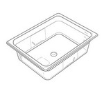Rubbermaid Hot Food Pan, 1/2 x 6"D, amber