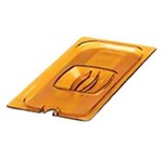 Rubbermaid Cover, notched, 1/6, amber