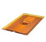Rubbermaid Cover, notched, 1/2, amber