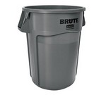 Rubbermaid Round BRUTE® Container, 44 gallon, Gray