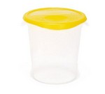 Rubbermaid FG572424CLR 8 qt Clear Round Storage Container