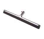 Rubbermaid Squeegee, 22", Floor, Twin Blade, Black