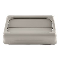 Rubbermaid Slim Jim® Swing Lid, Beige