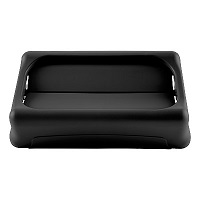 Rubbermaid Slim Jim® Swing Lid, Black