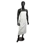 San Jamar Dish Washing Apron, 36"x43", White