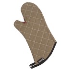 San Jamar Oven Mitts, 13" long, tan (1 pair)