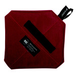 San Jamar Hot Pad, 8" x 8", Red