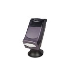 San Jamar Napkin Dispenser w/ Stand, Black Pearl Face