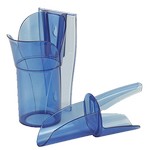 San Jamar Ice Scoop/Holder, 12-16 oz.