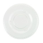 Boardwalk&reg; Crystal-Clear Portion Cup Lids (24 sleeves of 100)