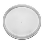 Dart&reg; Plastic Lids, Fits 8, 12, 16 oz. (1000 per case)