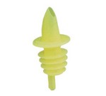 Spill Stop Pourer, plastic, yellow (1 dozen)