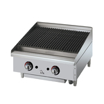 Star Mfg. Charbroiler, Gas, Countertop, 24"