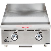 Star Mfg. Ultra-Max Griddle, Countertop, Gas, 24", Manual Controls