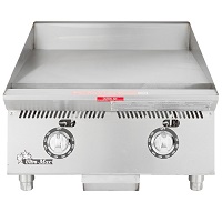 Star Mfg. Griddle, Gas, Counter Top, 24"