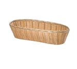 Tablecraft Woven Basket, 13" x 5" x 3"