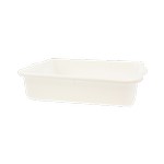 Tablecraft Tote Box, 21-1/4" x 15-3/4" x 5" deep, White