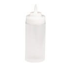 Tablecraft Squeeze Dispenser, 16 oz., WideMouth, Clear