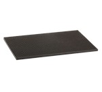 Tablecraft Bar Mat, 12" x 18", Black