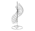 Tablecraft Fruit Basket, Vertical, Spiral, Chrome