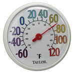 Indoor/Outdoor Dial Thermometer