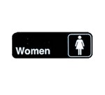 Tablecraft Sign, 3" x 9", "Women"