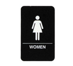 Tablecraft Sign, 6" x 9", "Women"