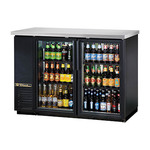 True Back Bar Cooler, 2-Section