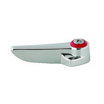 T&S Brass Lever Handle, screw, red index (Hot)