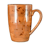 Vertex Mug, 10.5 oz., w/ Handle, Terra Cotta