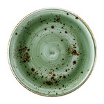 Vertex Plate, 12" Diam., Terra Jade